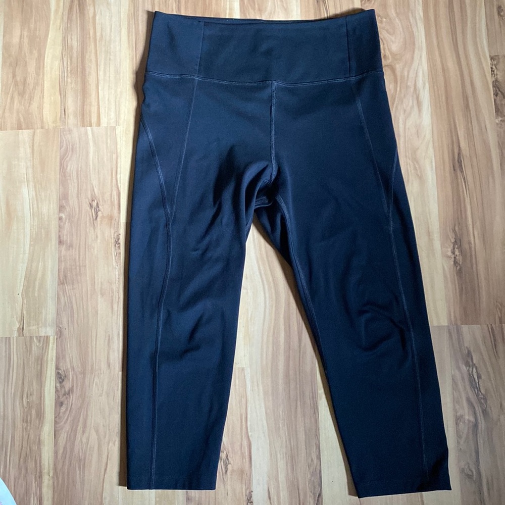 Girlfriend Collective Black Compressive High-Rise Legging 19.5”